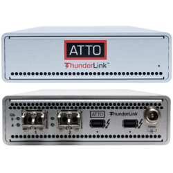 ATTO ThunderLink 2x 20Gb Thunderbolt to Two 8Gb Fibre Channel