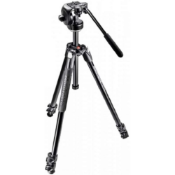 Manfrotto 128RC, 755XBK Video_Camera Tripod with Fluid Head