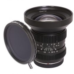 SLR Magic 10mm T2.1 Hyperprime Lens + 77mm ND Bundle