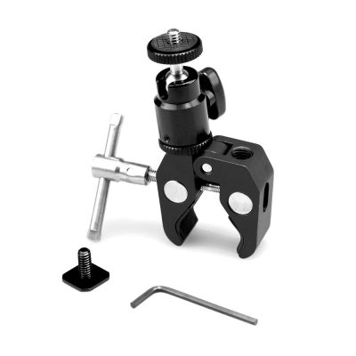 SmallRig 1124 Clamp Mount V1 w/ Ball Head Mount and CoolClamp