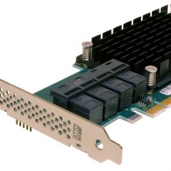 ATTO ExpressSAS x8 PCIe 3.0 to 12Gb SAS/SATA 16 Int Port Low