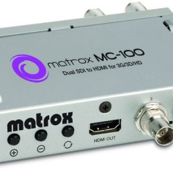 Matrox MC-100 - Dual SDI to HDMI Mini Converter for 3G/3D/HD