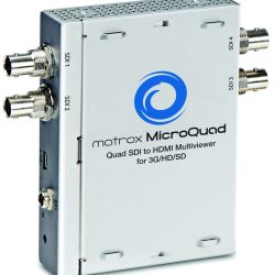 Matrox Micro Quad - Quad SDI to HDMI Multiviewer for 3G/HD/S