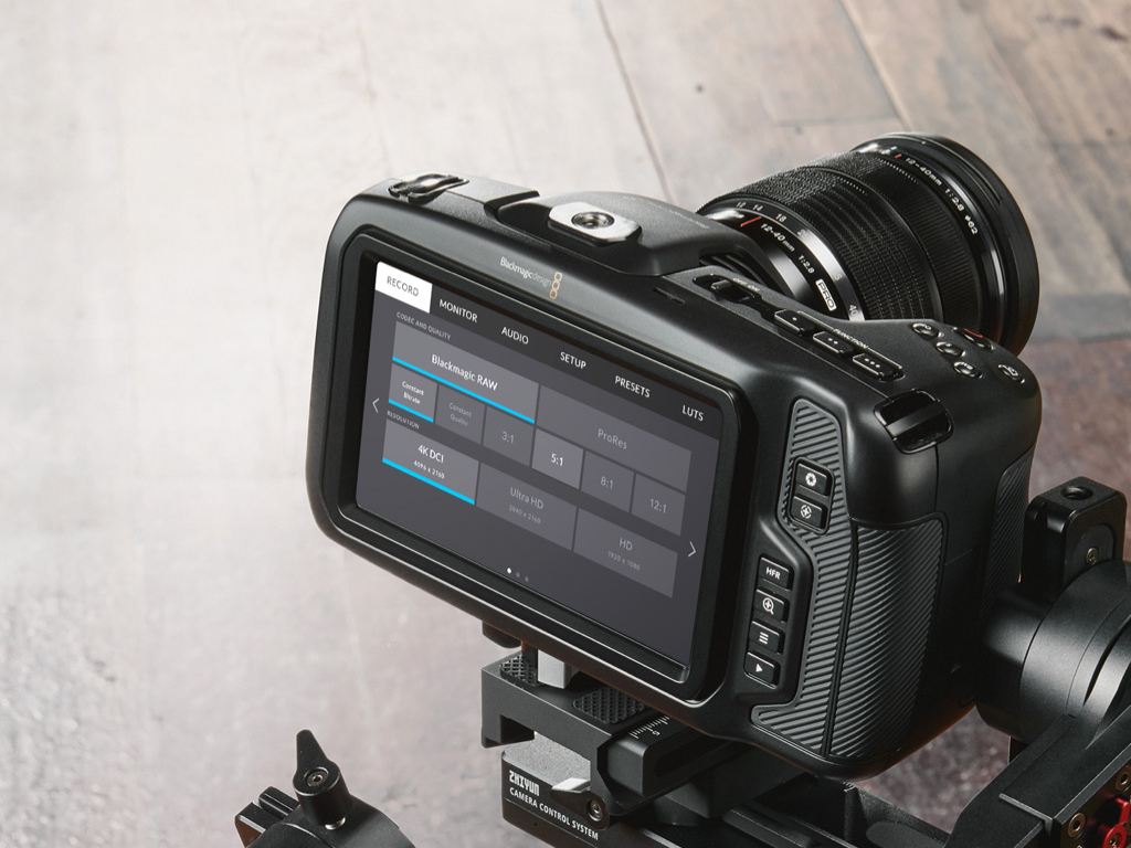 Blackmagic Raw voor Pocket Cinema 4K camera en nieuwe URSA Mini Pro 4.6K G2