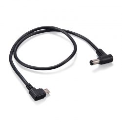 Tiltaing WLC-T04-PC-DCM21 Micro USB to 90 Degree 2.1mm DC Nucleus Nano Motor Power Cable