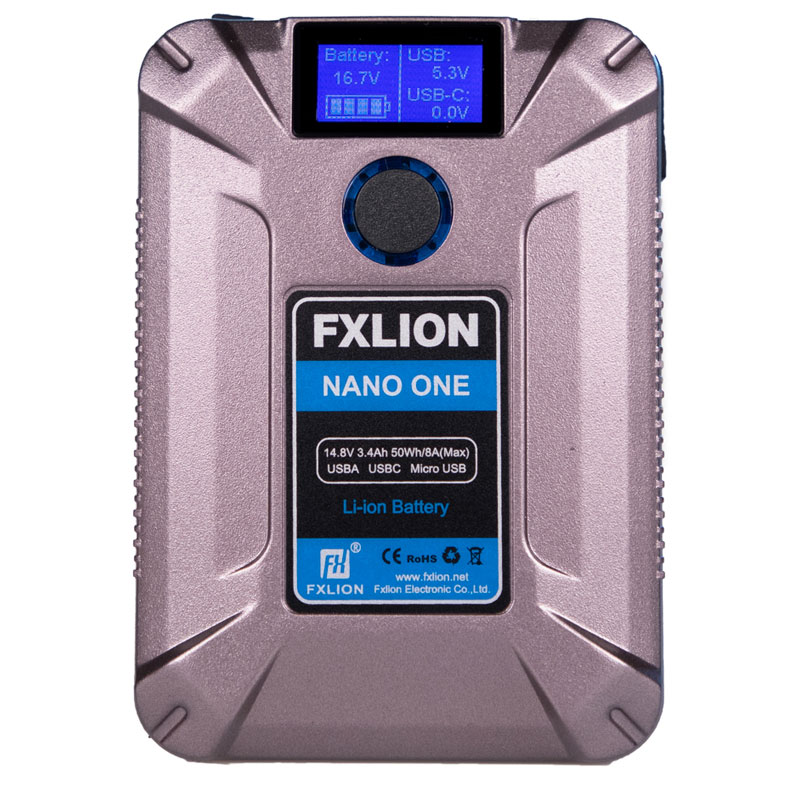 Fxlion Nano One (Silver) 14.8V/50WH V-lock