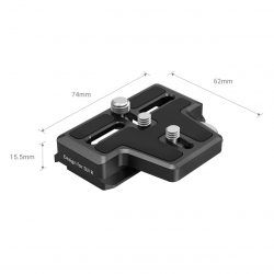 SmallRig 3162 Extended Arca-Type Quick Release Plate for DJI RS 2 and RSC 2 Gimbal II