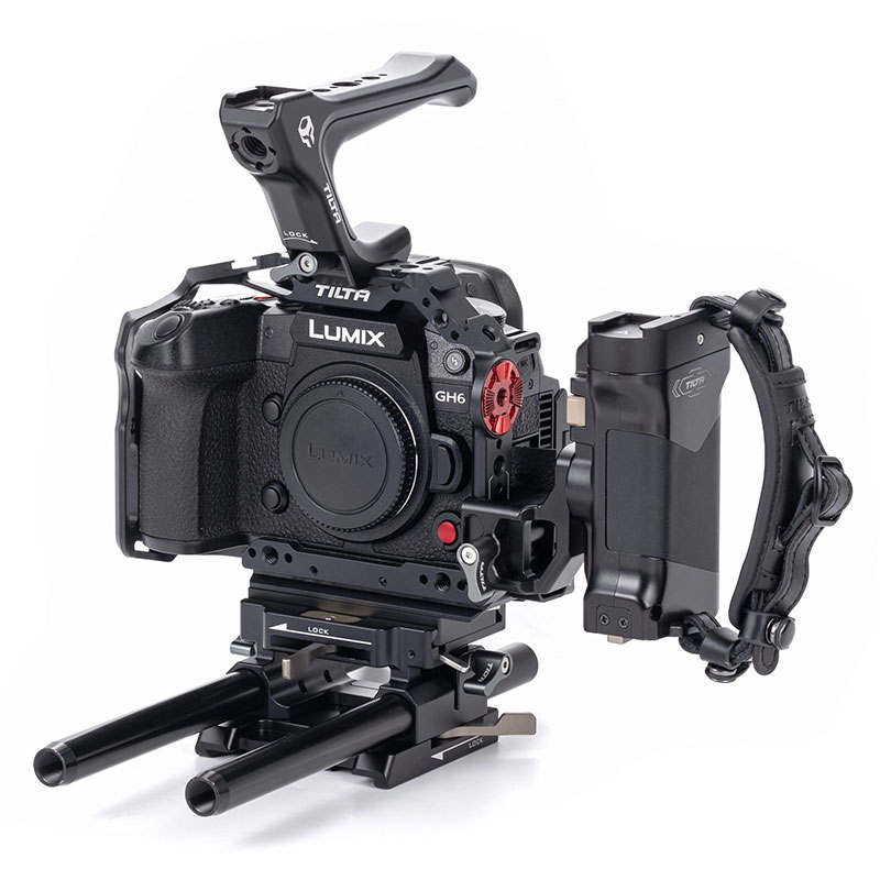 Camera Cage for Panasonic GH6 Pro Kit – Black (TA-T15-B-B)