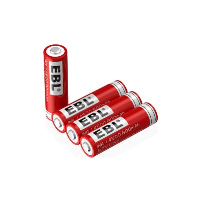EBL 4 Pack li-ion rechargeable batteries