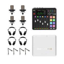 RØDE RØDECaster Pro II 4-Persoons Bundel