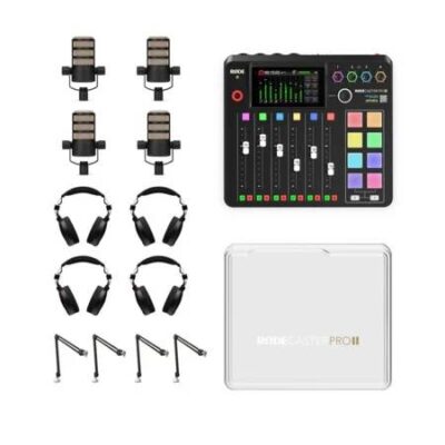 RØDE RØDECaster Pro II 4-Persoons Bundel