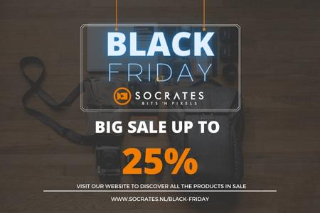 Black Friday 2022 Verkauf von Socrates mit Rabatten