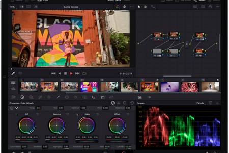 New version of DaVinci Resolve 18 for iPad which allow to work from anywhere in the world