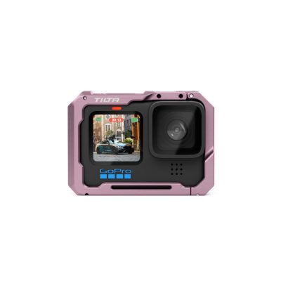Full Camera Cage for GoPro HERO11 - Pink (TA-T42-FCC-P) Front