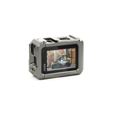 Full Camera Cage for GoPro HERO11 - Titanium Gray (TA-T42-FCC-TG) Back
