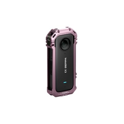 Full Camera Cage for Insta360 X3 - Pink (TA-T41-FCC-P) Back
