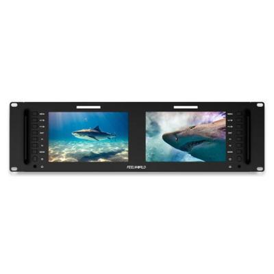 FEELWORLD D71 PLUS-H 7 Inch 3RU HDMI Rack Mount Monitor With Waveform and LUT