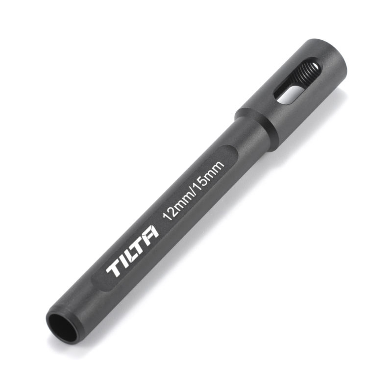 Tilta 15mm to 12mm DJI Rod Adapter – Black