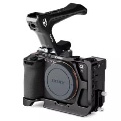 Tilta Half Camera Cage for Sony a7C II / a7C R Lightweight Kit – Black (TA-T60-B-B)