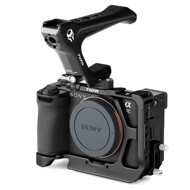 Tilta Half Camera Cage for Sony a7C II / a7C R Lightweight Kit – Black