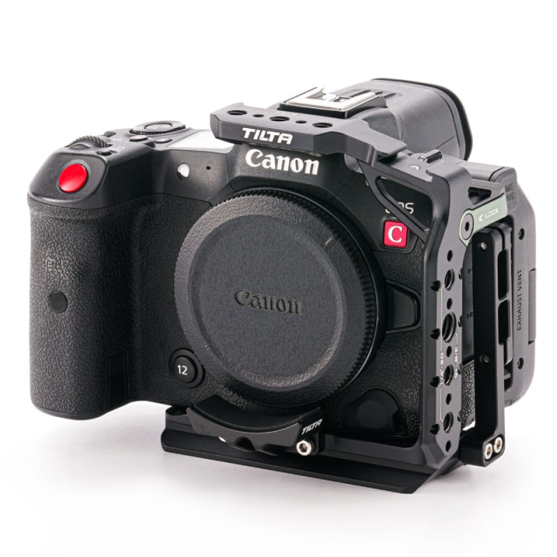 Tilta Half Camera Cage for Canon R5C – Black (TA-T32-HCC-B)