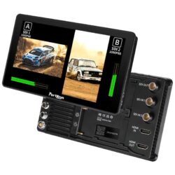 Cover photo for the Portkeys BM7II DS, a workhorse on-camera monitor, with a crystal clear screen and a variety of features