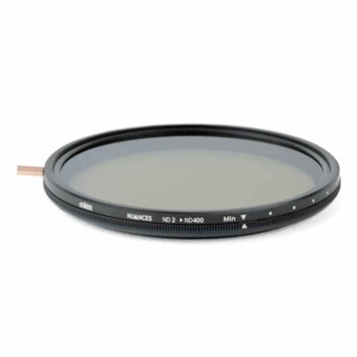 The Cokin Round NUANCES NDX 2-400 77mm filters are made of mineral glass, introducing innovative technology.