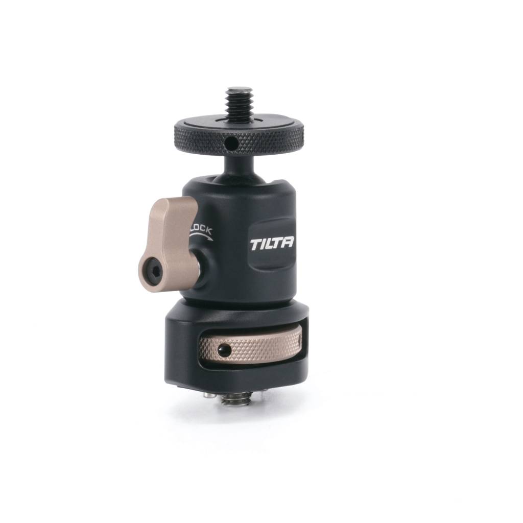 Tilta Mini Ball Head Mount (1/4"-20 with Locating Pins) - Black - Afbeelding 3