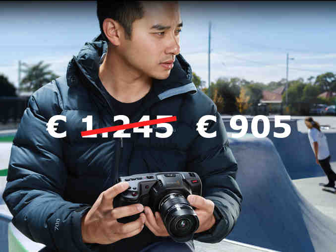 Price reduction on the BMPCC 4K