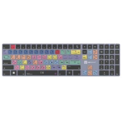 Logic TITAN Wireless Adobe Premiere Backlit Keyboard - PC (LKB-PPROCC-TPC) - Afbeelding 6