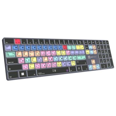 Logic TITAN Wireless Adobe Premiere Backlit Keyboard - PC