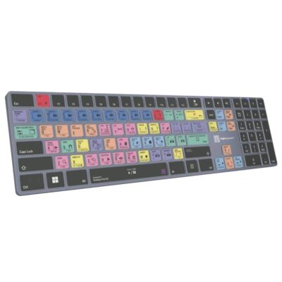 Logic TITAN Wireless Adobe Premiere Backlit Keyboard - PC