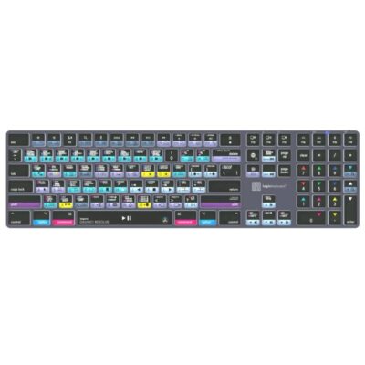 Logic TITAN Wireless Davinci Resolve Backlit Keyboard - Mac