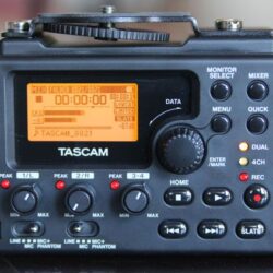 Tascam DR-60D lineaire PCM recorder en mixer