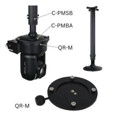 Bolin QR-M Quick Release Plate for Indoor PTZ Cameras - Afbeelding 4