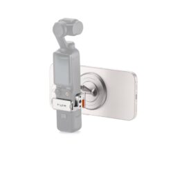 Magnetic Accessory Mounting Kit for DJI Osmo Pocket 3 – Titanium White