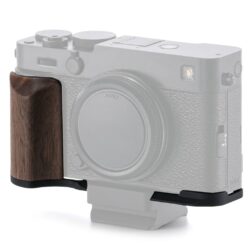 Tilta Mounting Baseplate with Wooden Grip for Fujifilm X-E5 - Black